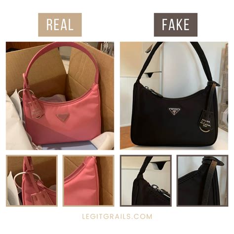 how to tell if prada purse is real or fake